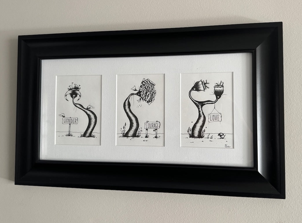 Wonder, Courage, Love - Original Art Series
