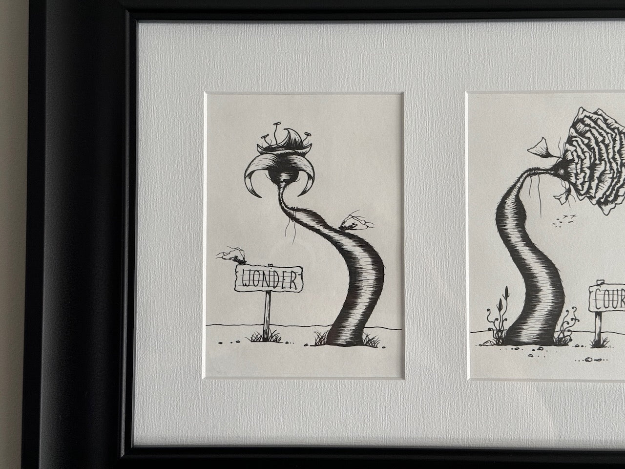 Wonder, Courage, Love - Original Art Series
