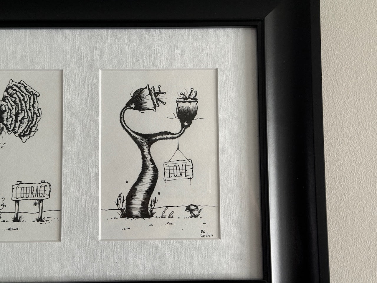 Wonder, Courage, Love - Original Art Series