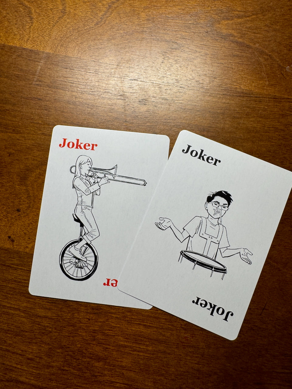 Band Nerds Playing Cards